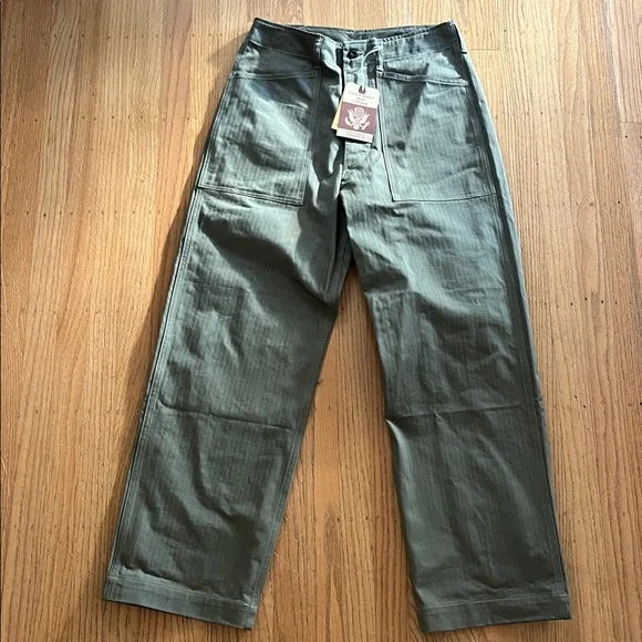 Bronson Mfg Co. Men's Army Utility Olive Green Pants size 32 new with tags - Picture 6 of 7